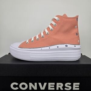 New Converse Chuck Taylor All Star Move Platform High Women's Shoes Size 9